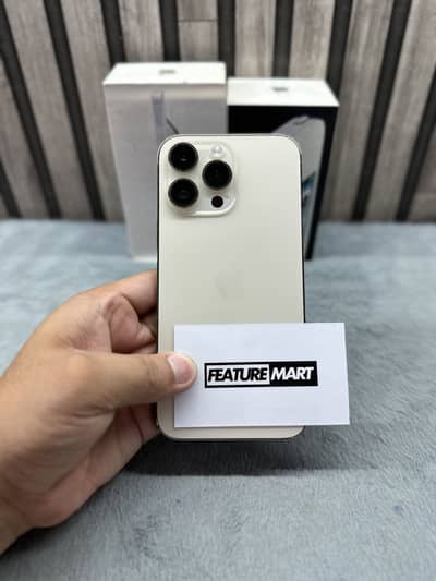 14 Pro Max JV | 128GB | Sealed Phone | 85% Health | Gold Apple iPhone