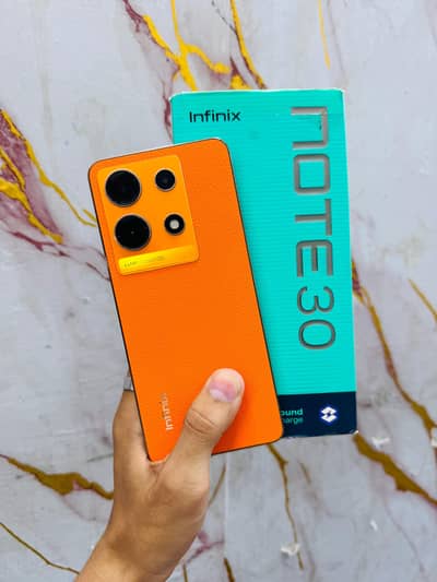 Infinix Note 30 16gb/256gb PTA Approved with Box Charger