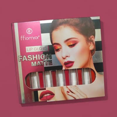 6-Piece Glossy Lip Gloss Set for Pakistani Women