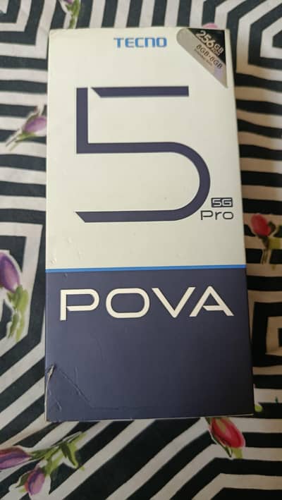 Tecno Pova 5 Pro PTA Approved With Box And Charger!
