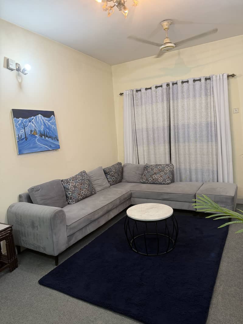 L shaped sofa 0