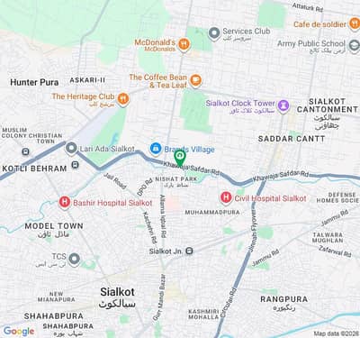 4.5 Marla Commercial SHOP 4 Sale At BRANDS VILLAGE Near Khawaja Safdar Road Cantt