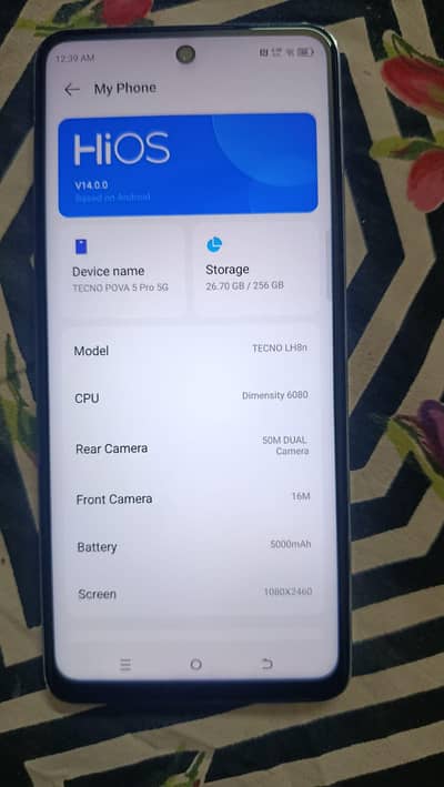 Tecno Pova 5 Pro PTA Approved