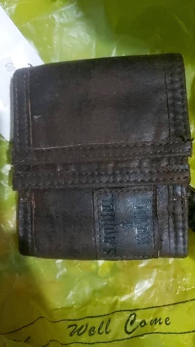 2  piece leather wallet