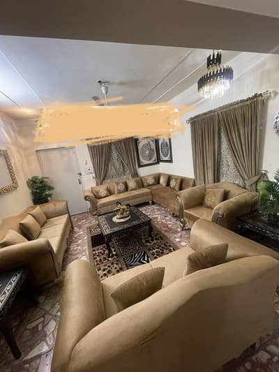 13 seater new brown golden color  13 seater huge sofa set