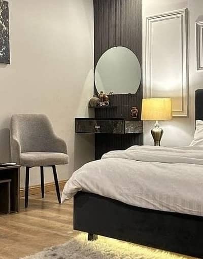 Daily basis, and weekly basis, Two bedrooms fully furnished luxury apartments available for rent Gulberg greens Islamabad
