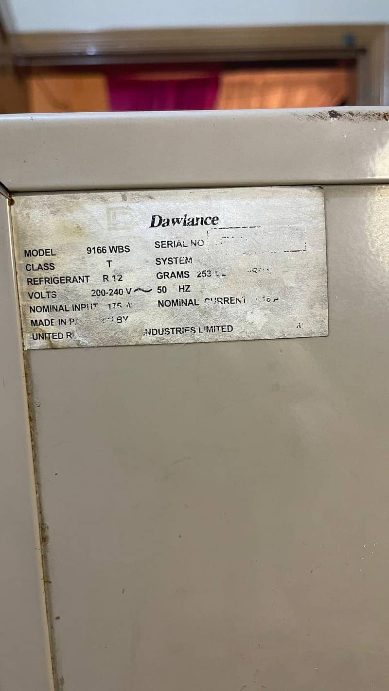 Dawlance fridge 6