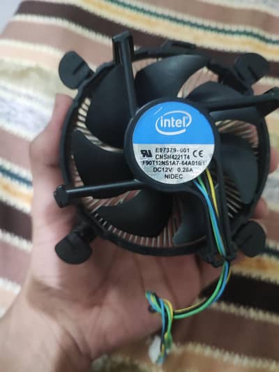 intel stock cooler (like brand new) read below