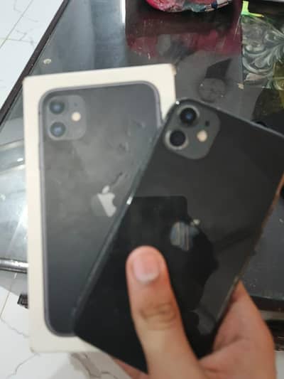 I phone 11 with box every thing ok orignal set