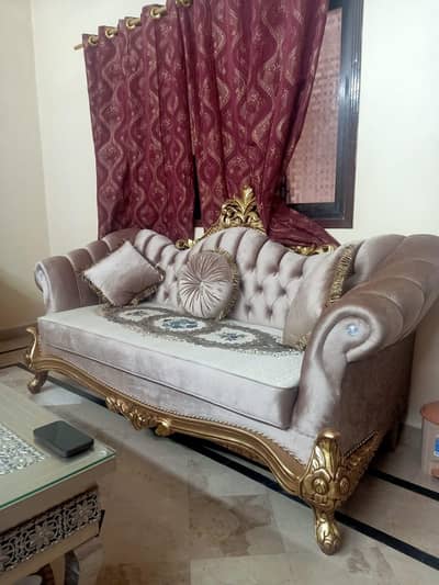 7 seaters sofa with center Table