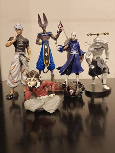 Anime figures , dragon balls