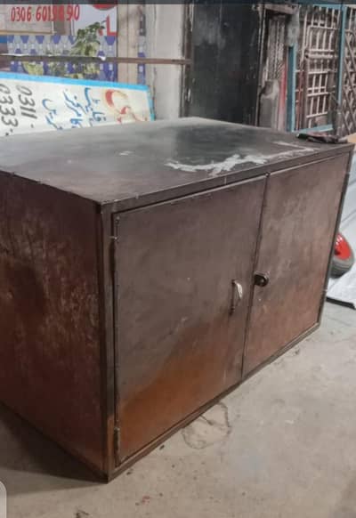 steel counter