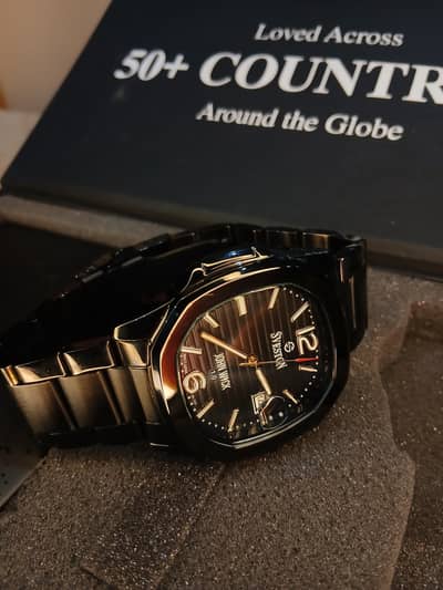Sveston John Wick Metal Chain Watch Black