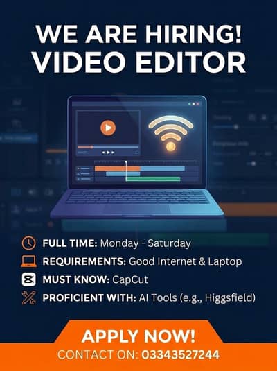 Hiring A video editor For META ADS