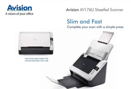 Avision AV176U ADF Duplex Scanner