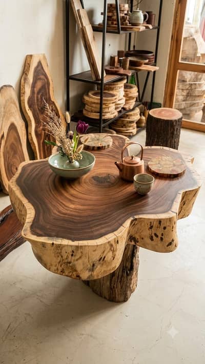 Pure Wood stylish table