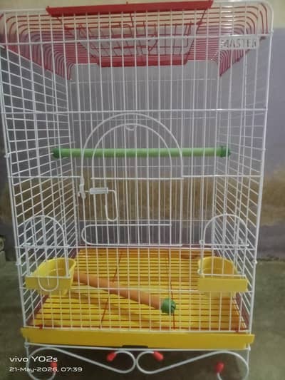 Raw parrot Cage