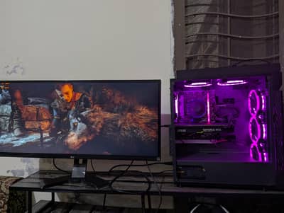 Ultrawide Gaming Beast ddr5 RTX 2070/ i5-12th buildRGB Powerhouse PC