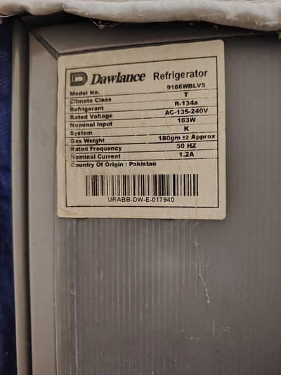 Dawlance freezer