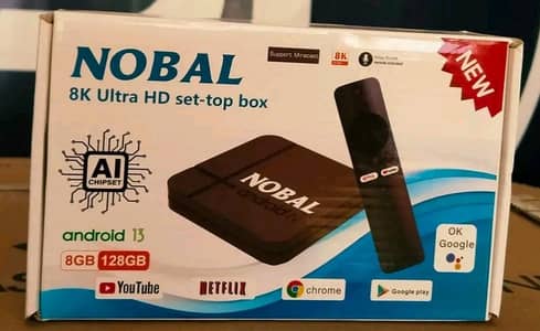 Nobal 8k Ultra HD set up box