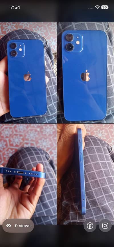 1phone 12 64 GB Fectory unlock 100% Original 84 Bettry Health