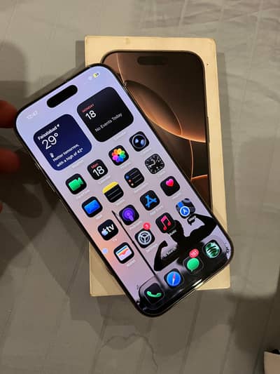 iPhone 16 pro Jv Non Active Candian model with Box