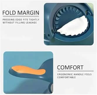 Dumpling Samosa maker, 2-in-1 Manual Dumpling Maker Mould, Manual Pres