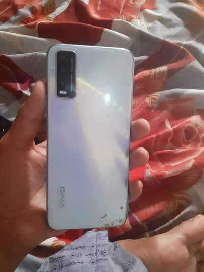 Vivo Y20 with box charge