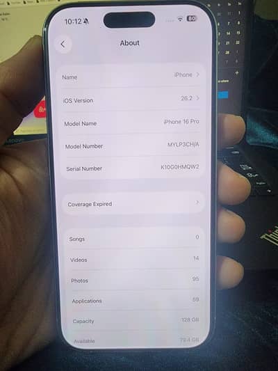 Iphone 16 pro Non PTA for sale