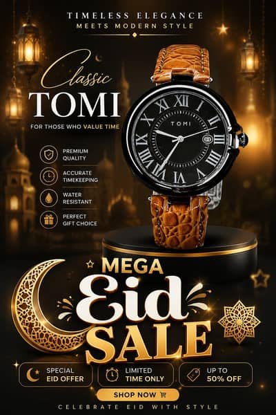 TOMI CLASSIC LUXE – The Ultimate Executive Timepiece!