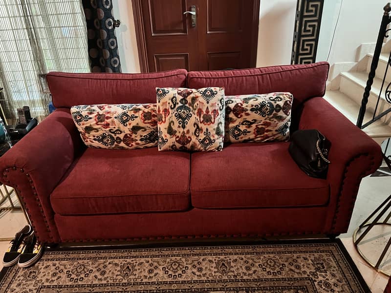 Six seater sofa set 0