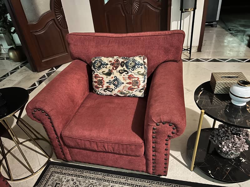 Six seater sofa set 1