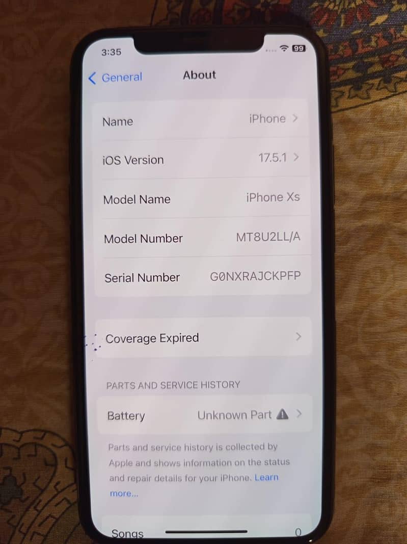 iPhone Xs 6
