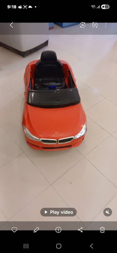 Battery operated car