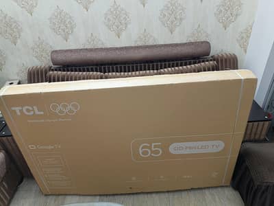 TCL 65" Q LED NOT USED BRAND NEW