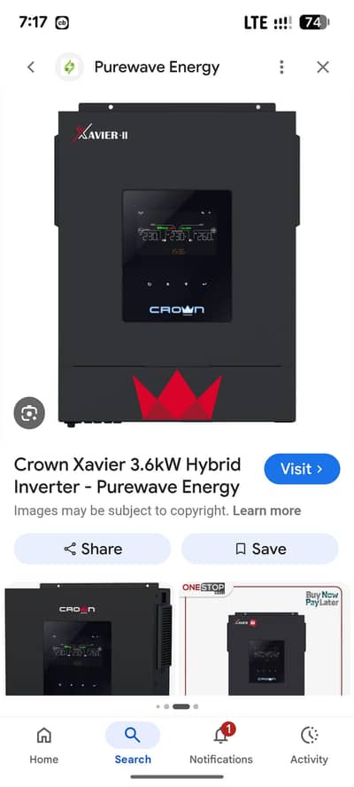 crown  invartar 3.6
