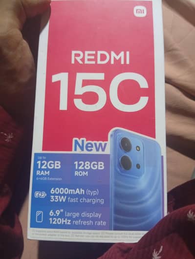 Redmi 15 c Only two months used