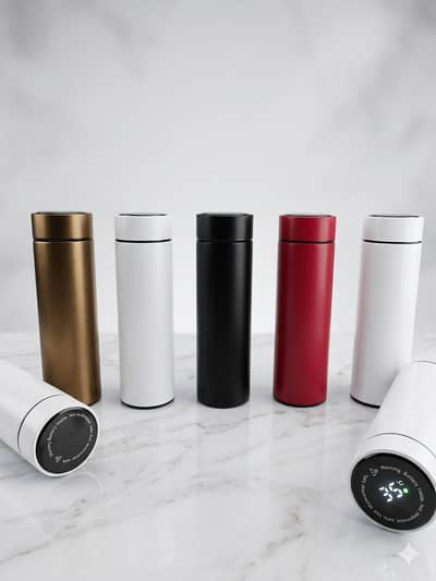 Temperature Display Thermos Water Bottle for Sale