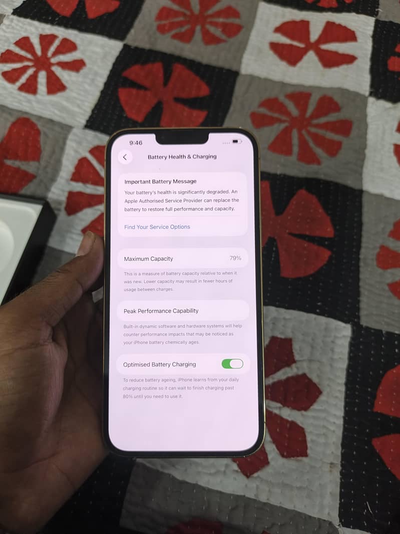 iPhone 13 Pro Max PTA Approved 256GB Physical + eSIM 7