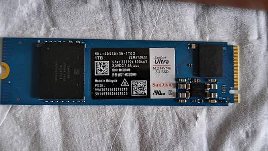SanDisk ultra m. 2 nvme 3d  ssd 1 TB Malaysia