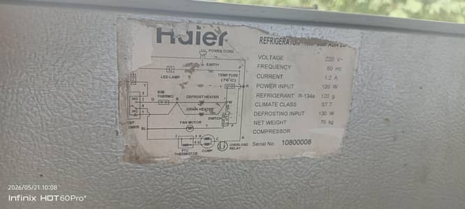 Haier fridge