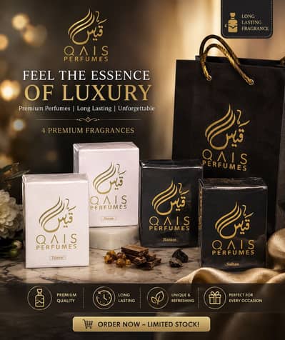 QAIS Premium Perfume Collection – Long Lasting Luxury Fragrances