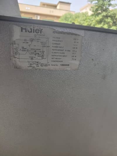freeze Haier company condition 10/10