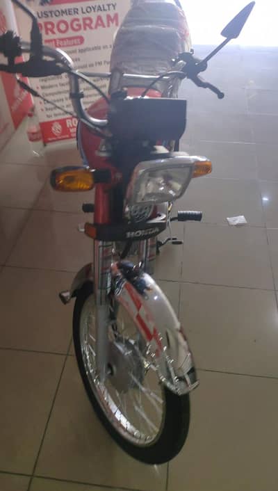 fresh zero meter Honda CD 70 Applied For