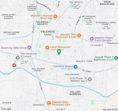 Corner Valencia - Block J1 Residential Plot For sale Sized 7 Marla
