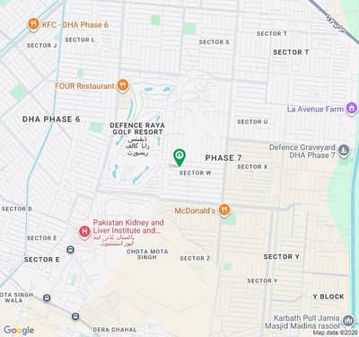 FACING PARK 4 PLOT DHA PHASE 7 LAHORE