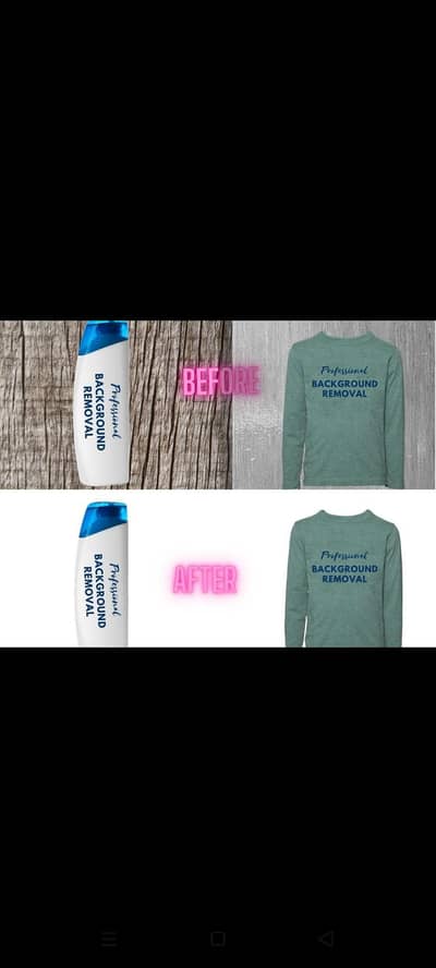 Professional picture Background Removal Service