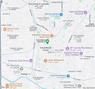 10 MARLA PLOT FOR SALE IN VALENCIA TOWN LAHORE