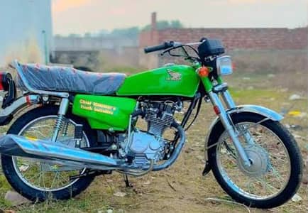 Honda CG 125 only 80km driven