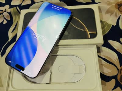 I phone 16 pro max non pta 96%BH with box fr sale